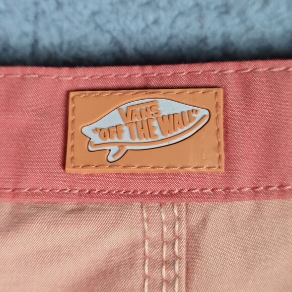 Vans Joel Tudor Collection Boardshorts Swim Trunks XL Orange On Orange Retro - Picture 14 of 16